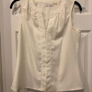 White Calvin Klein blouse